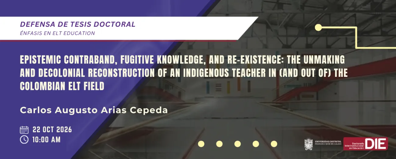 Defensa de Tesis Doctoral de Carlos Augusto Arias Cepeda