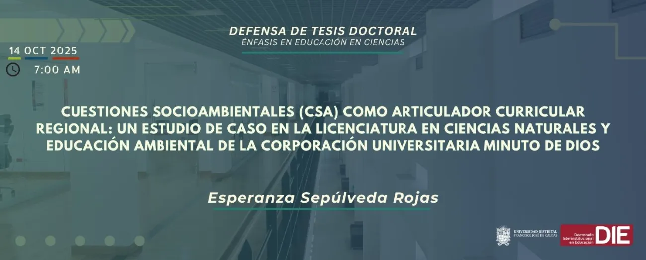 Defensa de Tesis Doctoral de Esperanza Sepúlveda Rojas