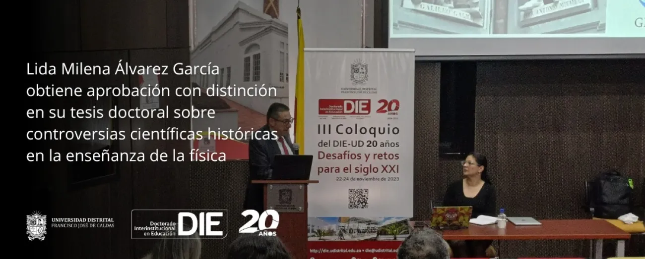 Lida Milena Álvarez obtiene aprobación con distinción en su tesis doctoral sobre controversias