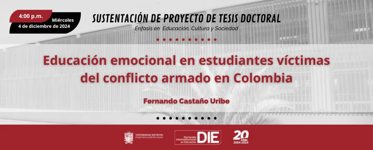 Sustentación del Proyecto de Tesis de Fernando Castaño Uribe