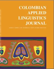 Portada del la revista Colombian Applied Linguistics Journal, volumen 14 