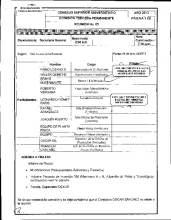 Comisión Tercera Permanente CSU 2013